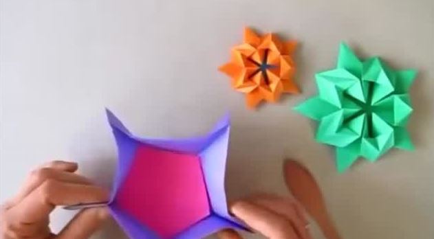 Cara Membuat Kerajinan Tangan Dari Kertas Origami  Yang 